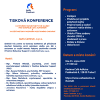 Představení nové pobytové služby proběhne na tiskové konferenci v Café AdAstra v Praze