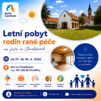 Letní pobyt rodin rané péče Autis Centra