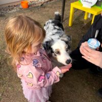 Velikonoce v Autis Centru s pejskem Bailey