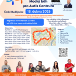 Benefiční Modrý běh pro Autis Centrum