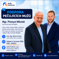 Mužská skupina v Autis Centrum – hostem autor knihy Táta na spektru